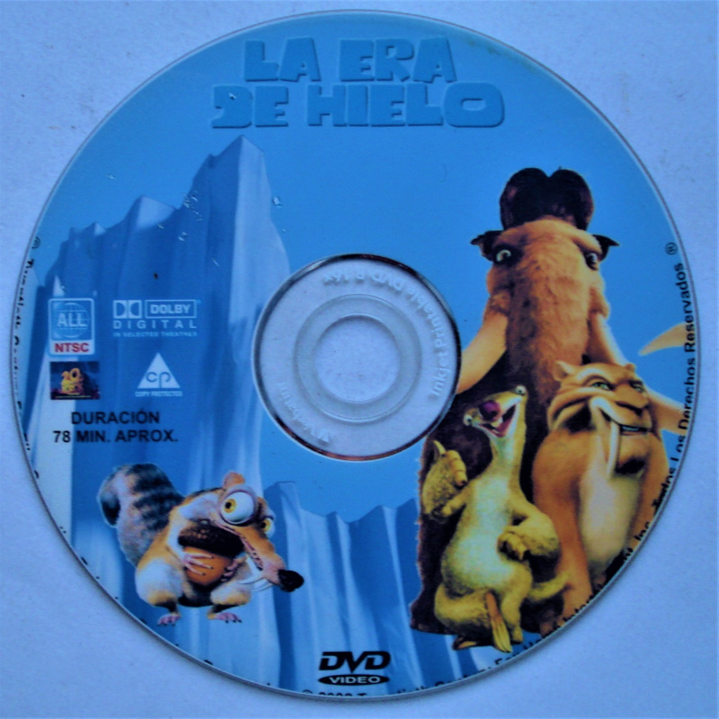 LA ERA DE HIELO CD DVD USADO