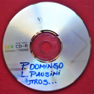 P. DOMINGO L. PAUSINI OTROS CD MÚSICA COPIA USADO