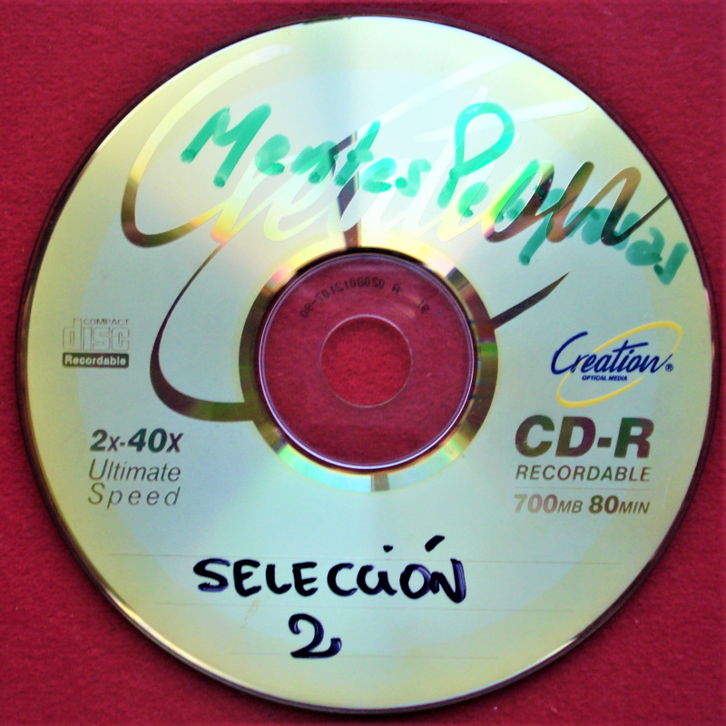 MENTES PELIGROSAS SELEC.2 CD MÚSICA COPIA USADO