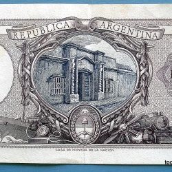 ARGENTINA BILLETE DE 1 PESO MONEDA NACIONAL 1947 C923