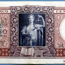 ARGENTINA BILLETE DE 1 PESO MONEDA NACIONAL 1947 C924