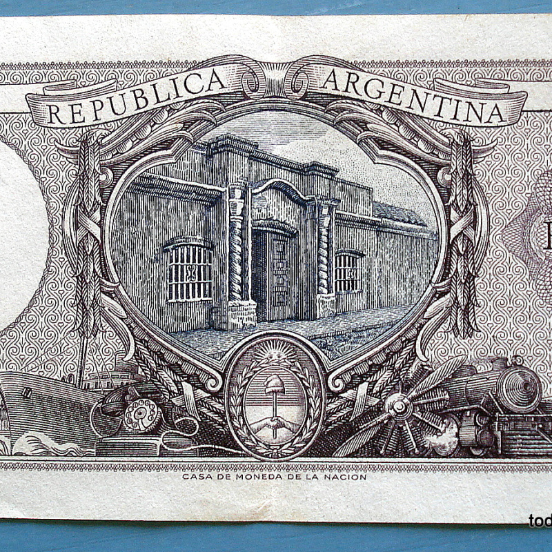 ARGENTINA BILLETE DE 1 PESO MONEDA NACIONAL 1947 C924
