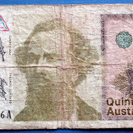 ARGENTINA BILLETE DE 500 AUSTRALES A156 1983