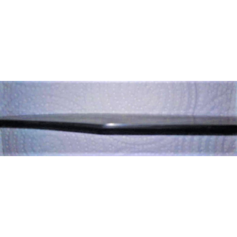 CUCHILLO IMPORTANTE EMPAVONADO BUEN LOMO Y EXELENTE ESTADO HOJA DE 21,5 CM ANCHO MAYOR 4 CM Y 2 MM DE LOMO EMPUÑADURA DE ASTA
