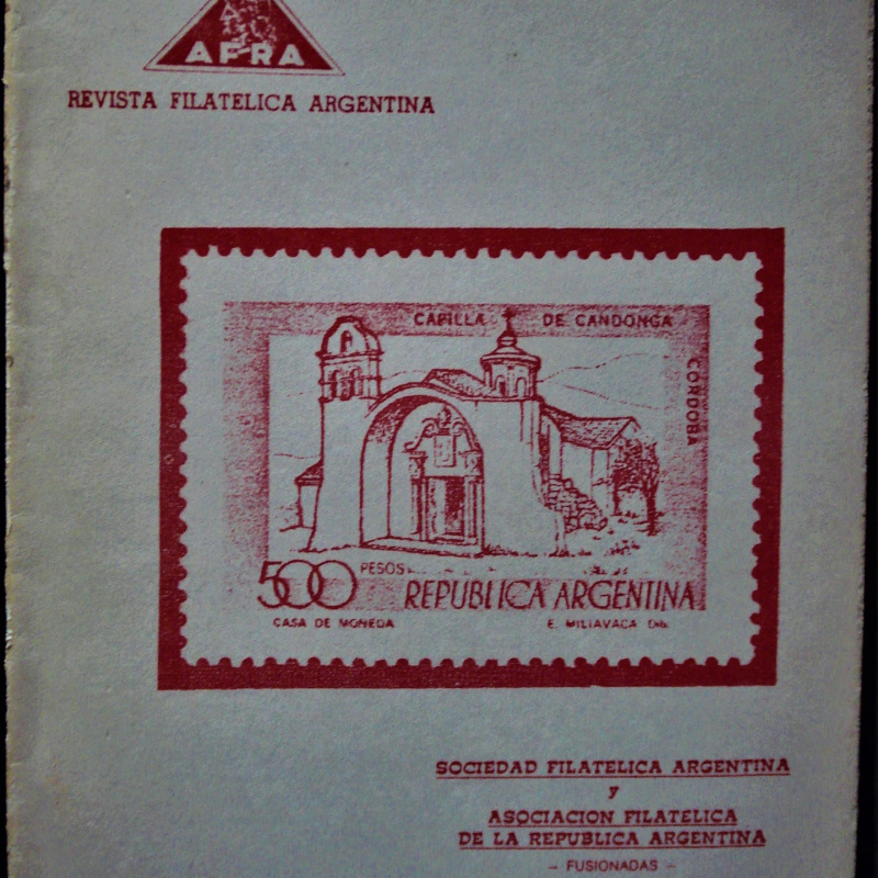 Revista Filatélica Argentina Afra Septiembre 1985 N° 162