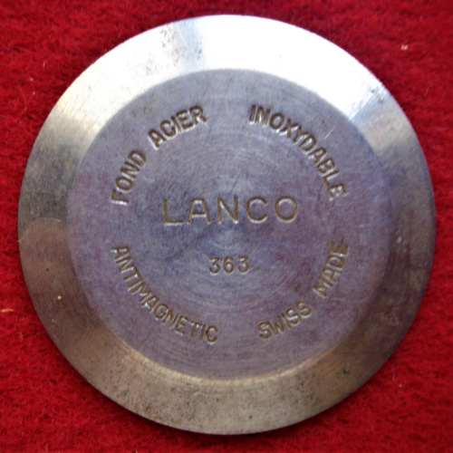 LANCO TAPA DE ACERO RELOJ PULSERA DE 30 MM