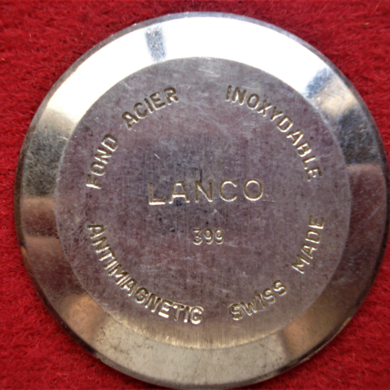 LANCO TAPA DE ACERO RELOJ PULSERA DE 33 MM