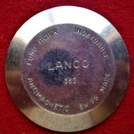 LANCO TAPA DE ACERO RELOJ PULSERA DE 30 MM