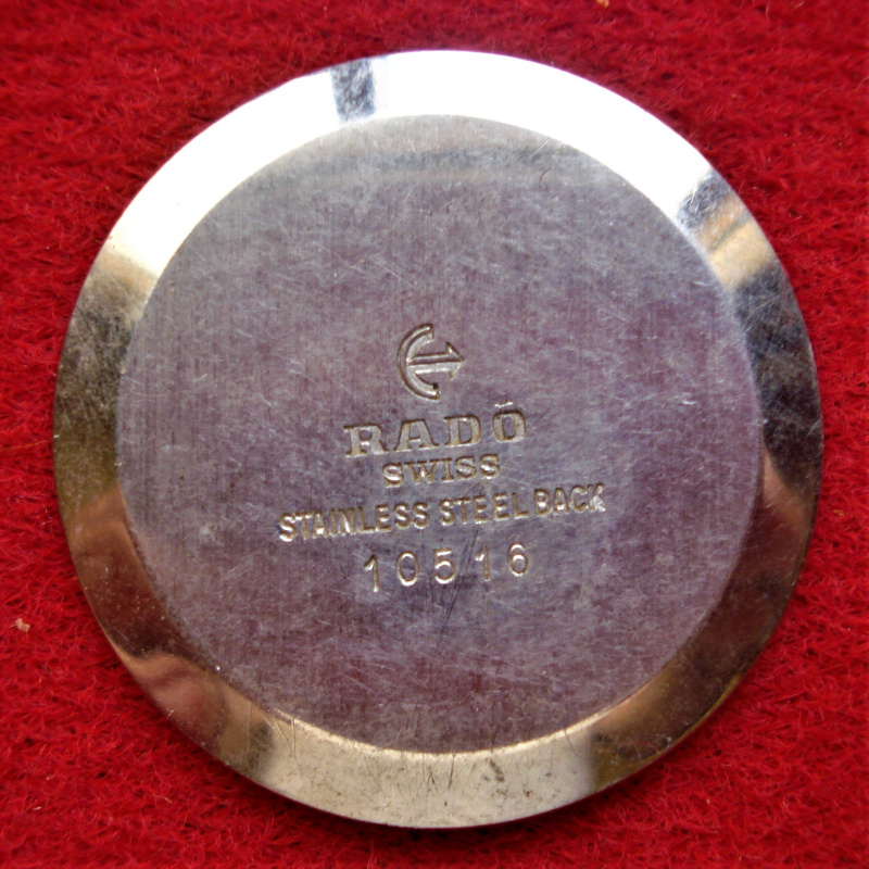 RADO TAPA ACERO INOXIDABLE DE RELOJ PULSERA 26 MM SWISS MADE