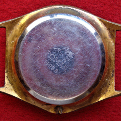 ROMAR CAJA COMPLETA ENCHAPADA CON TAPA DE ACERO RELOJ PULSERA DE 35 MM