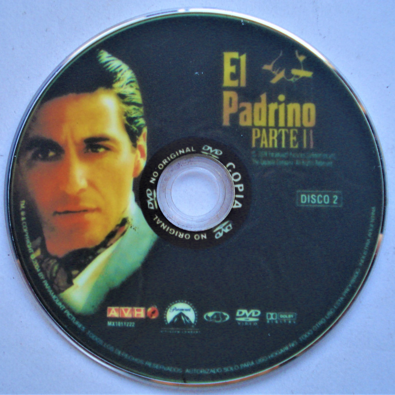 EL PADRINO PARTE II DISCO 2 CD DVD USADO