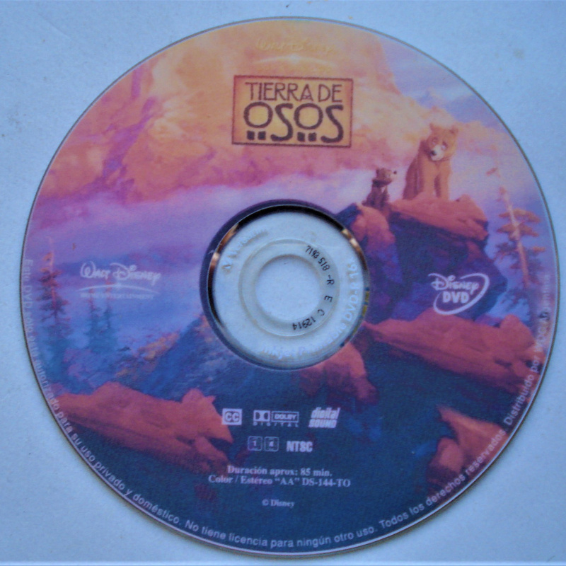TIERRA DE OSOS CD DVD USADO