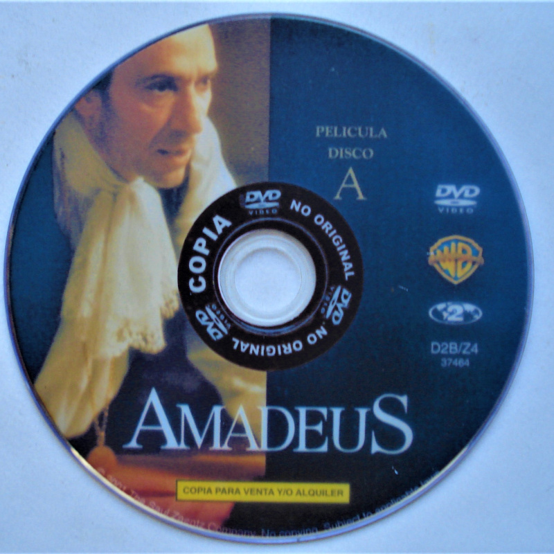AMADEUS CD DVD COPIA USADO