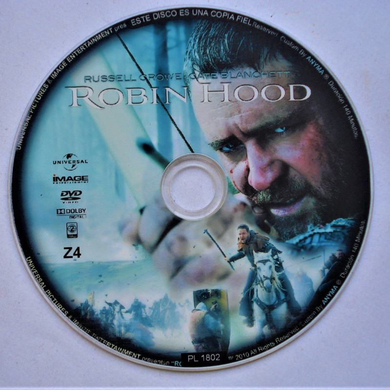 ROBIN HOOD CD DVD USADO