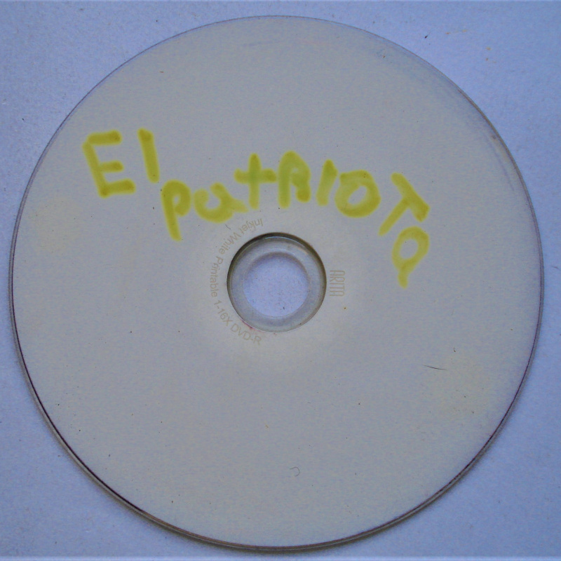 EL PATRIOTA CD DVD COPIA USADO