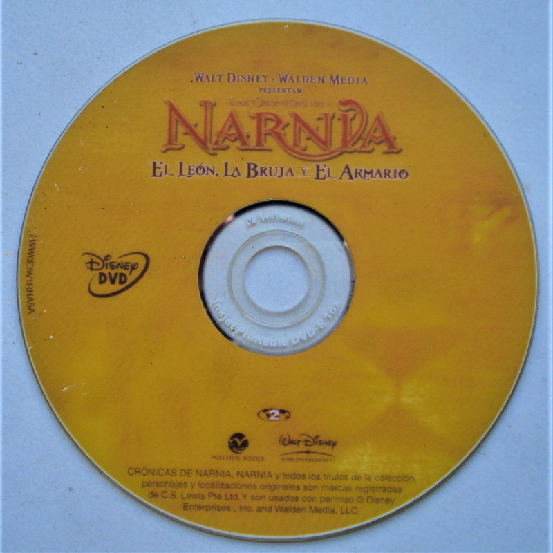 NARNIA CD DVD USADO