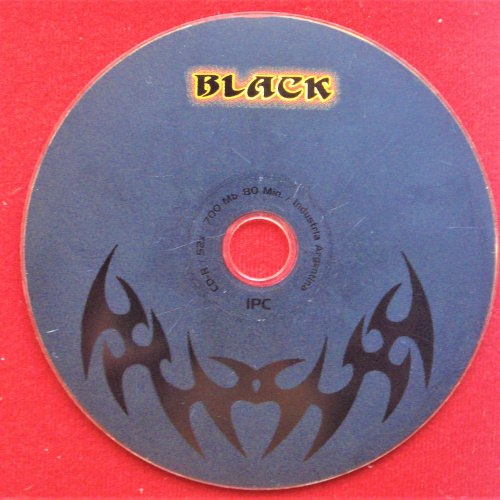 BLACK CD MÚSICA COPIA USADO