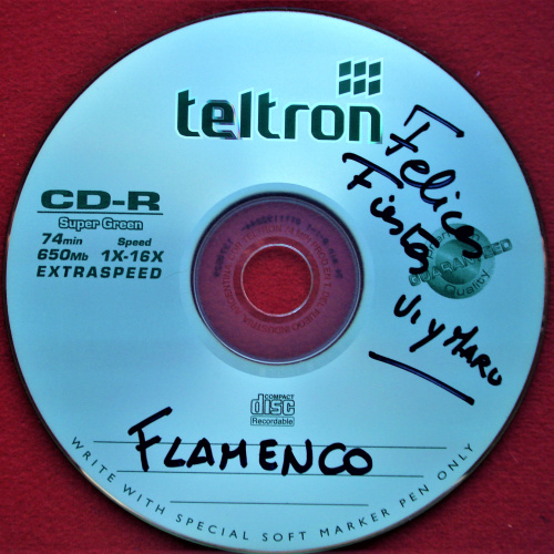FLAMENCO CD MÚSICA COPIA USADO