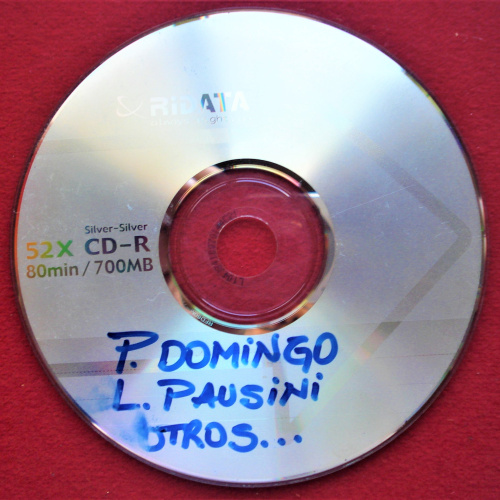 P. DOMINGO L. PAUSINI OTROS CD MÚSICA COPIA USADO