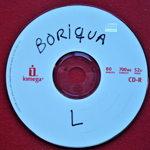 BORIQUA CD MÚSICA COPIA USADO