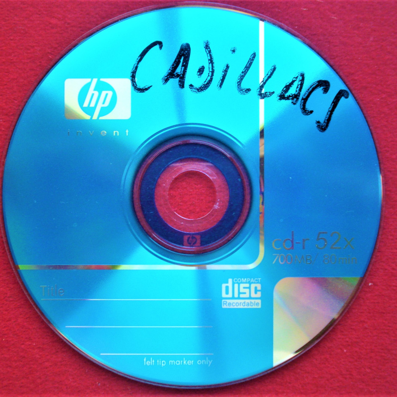 CADILLACS AZUL CD MÚSICA COPIA USADO