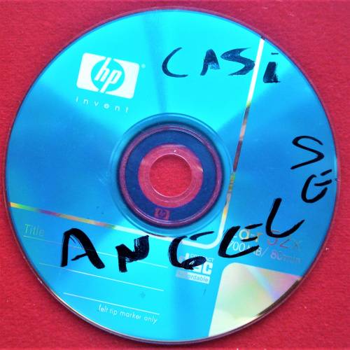 CASI ÁNGELES CD MÚSICA COPIA USADO