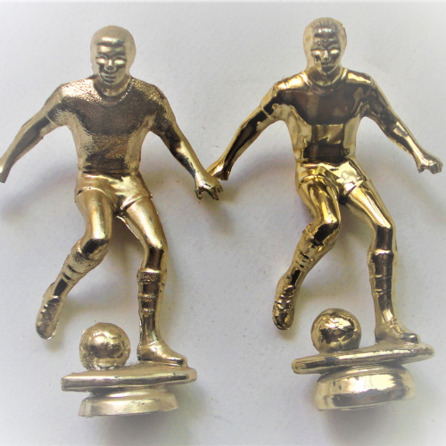 2 PLÁSTICOS ALEGORÍAS DE FUTBOLISTAS PARA CREATIVOS