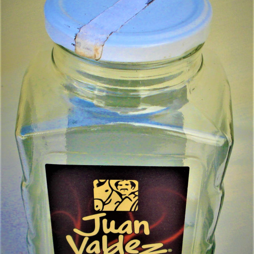 CAFÉ JUAN VALDEZ 95 GR SOLUBLE FRASCO VACIÓ