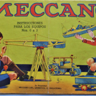 CATALOGO MECCANO N° 0 A 3 SPANISH EXPORT 13/1140/10