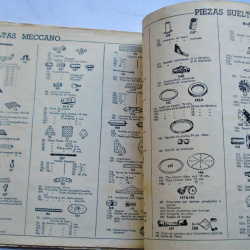 CATALOGO MECCANO N° 0 A 3 SPANISH EXPORT 13/1140/10