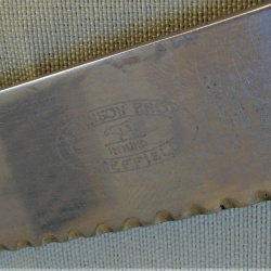 Cuchillo shefield ingles sellado hoja de 20 cm