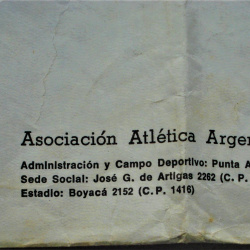 FÚTBOL SOBRE ASOCIACIÓN ATLÉTICA ARGENTINO JUNIORS