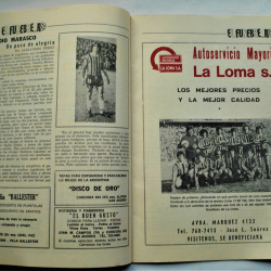 EL FUNEBRERO AÑO III N°53 AGOSTO 1984 REPORTAJES TABLAS POSICIONES FÚTBOL Y ATLETISMO