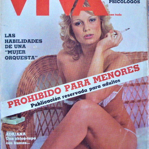 AÑO 1 N°24 JUNIO 1984 REVISTA VIVA PROHIBIDA PARA MENORES