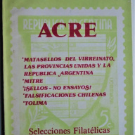 Catalogo Sellos Acre Selecciones Filatélicas Tomo 13