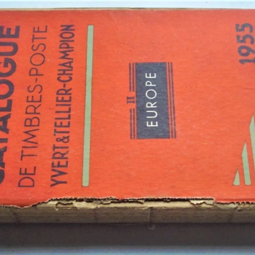 Catalogo Timbres Poste Europe 1955 Sellos Postales Filatelia