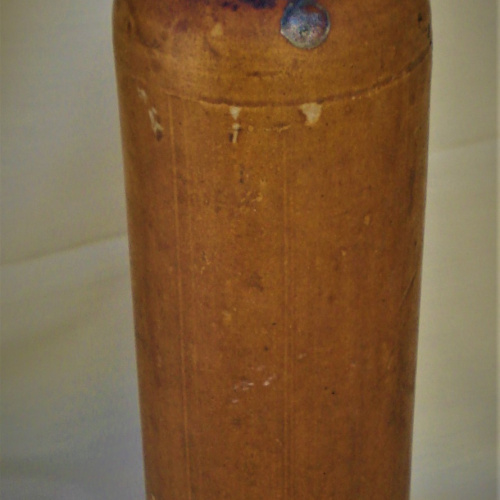 PORRON BOTELLA DE BARRO ANTIGUA LICORES PETERS IND. ARGENTINA