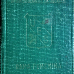 UES UNION ESTUDIANTES SECUNDARIOS CARNET ANTIGUO RAMA FEMENINA CAPITAL FEDERAL