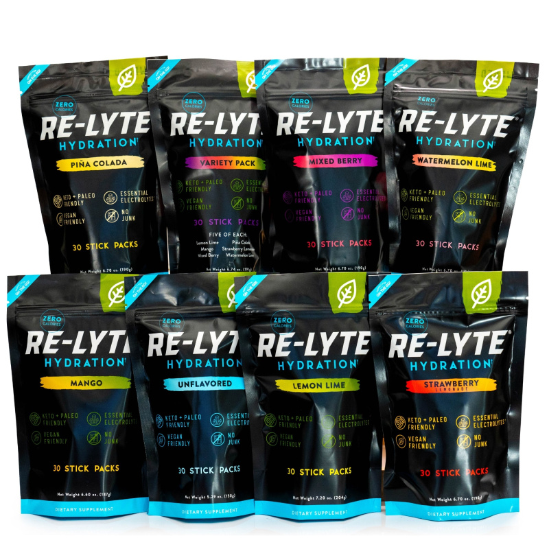 Re-Lyte® Hydration Electrolyte Powder 30 Count Stick Packs