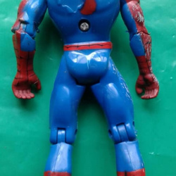 Hombre araña 12 cm articulado cabeza brazos y piernas