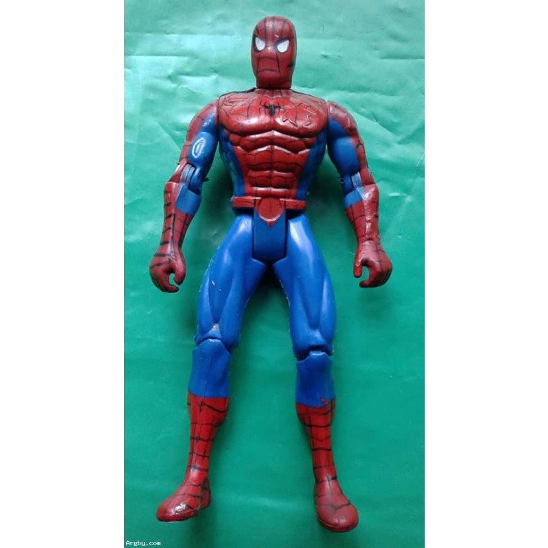 Hombre araña 12 cm articulado cabeza brazos y piernas