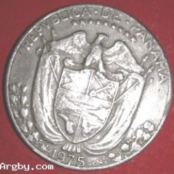 Moneda De Panamá 1/4 De Balboa 1975