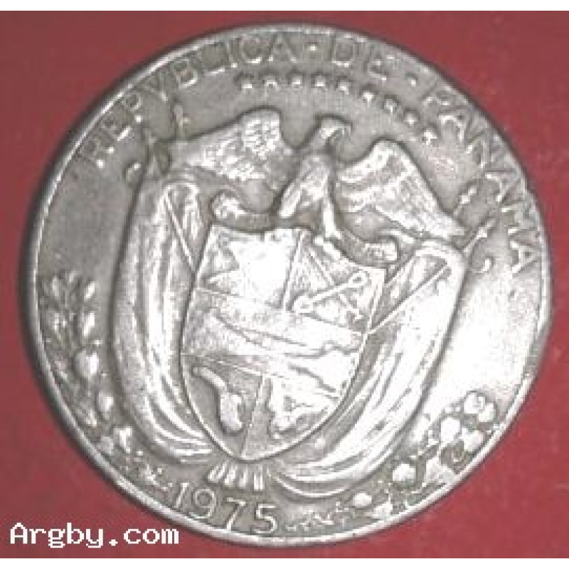 Moneda De Panamá 1/4 De Balboa 1975
