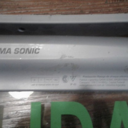 SALIDA CARTEL LUMINOSO GAMA SONIC FUNCIONANDO COMPLETO
