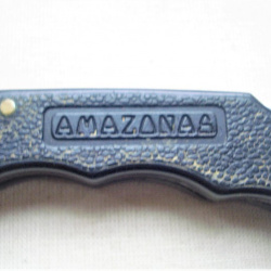 NAVAJA AMAZONA TRAMONTINA ACERO BRASIL 21 CM HOJA 9 CM