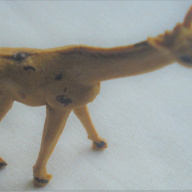 MUÑECO COLECCIONABLE JIRAFA   8 X 7 CM
