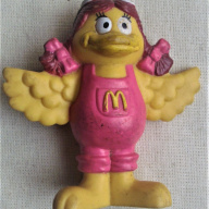 MUÑECO 1997 COLECCIONABLE  MC DONALD`S 7 X 6.5 CM