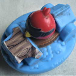 MUÑECO ANGRY BIRDS COLECCIONABLE BURGER KING 2009/2014