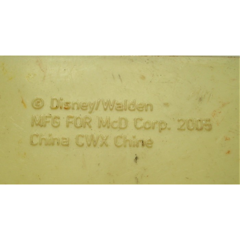MUÑECO DISNEY 2005 LUZ COLECCIONABLE MC DONALD`S  10 X 5 CM