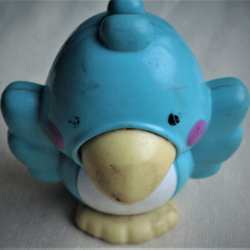 MUÑECO COLECCIONABLE PAJARO  6 x 5.5 cm